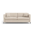 Gloria 2-Sitzer Sofa mit Schlaffunktion, ausklappbar, aus Samt oder Strukturstoff, 186x102 cm von Micadoni – Bild 1