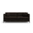 Gloria 2-Sitzer Sofa mit Schlaffunktion, ausklappbar, aus Strukturierter Stoff in Dunkelgrau (Bjorn 16), 186x102 cm von Micadoni – Bild 1