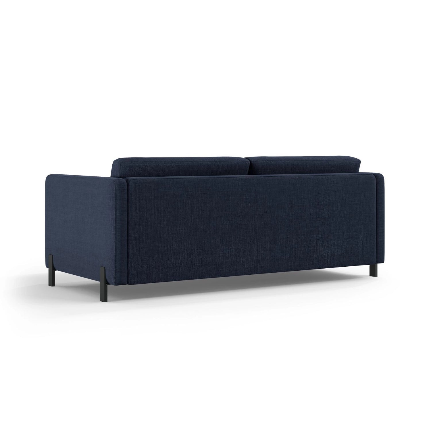 Gloria 3-Sitzer Sofa mit Schlaffunktion, ausklappbar, aus Strukturierter Stoff in Blau (Bjorn 86), 206x102 cm von Micadoni – Bild 3