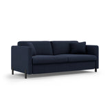 Gloria 3-Sitzer Sofa mit Schlaffunktion, ausklappbar, aus Strukturierter Stoff in Blau (Bjorn 86), 206x102 cm von Micadoni – Bild 5