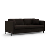 Gloria 3-Sitzer Sofa mit Schlaffunktion, ausklappbar, aus Strukturierter Stoff in Dunkelgrau (Bjorn 16), 206x102 cm von Micadoni – Bild 5