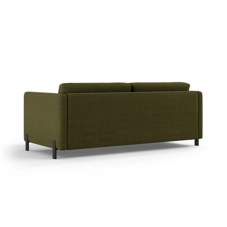 Gloria 3-Sitzer Sofa mit Schlaffunktion, ausklappbar, aus Strukturierter Stoff in Grün (Bjorn 77), 206x102 cm von Micadoni – Bild 3
