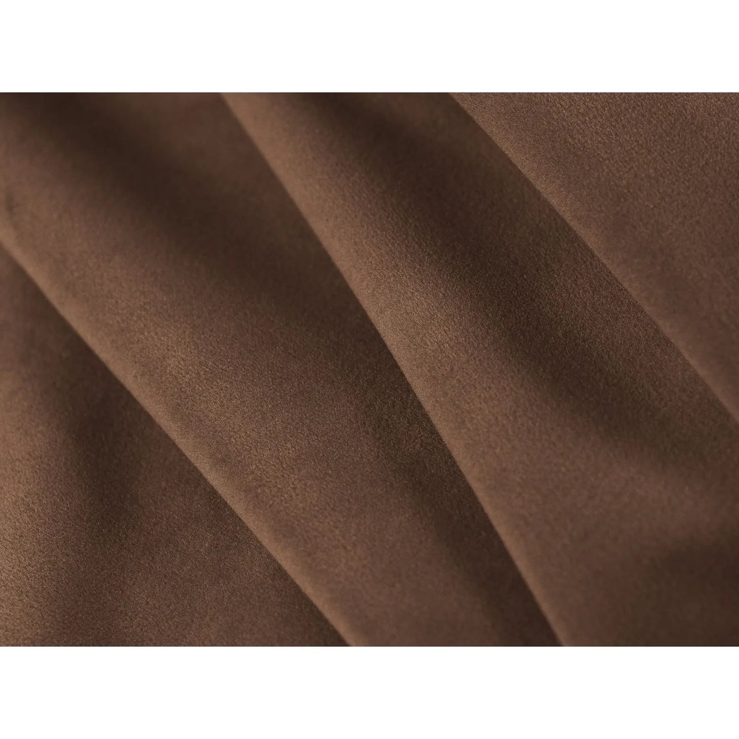 Gloria 4-Sitzer Ecksofa mit Schlaffunktion und Bettkasten, Rechte Seite, aus Samt in Chocolate (Salvador 4), 266x170 cm von Micadoni – Bild 6