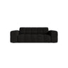 Jennifer 2-Sitzer Sofa aus Chenille in Anthrazit (Eden 21 Black), 178x102 cm von Micadoni – Bild 1