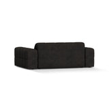 Jennifer 2-Sitzer Sofa aus Chenille in Anthrazit (Eden 21 Black), 178x102 cm von Micadoni – Bild 4