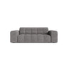 Jennifer 2-Sitzer Sofa aus Chenille in Hellgrau (Eden 18 Grey), 178x102 cm von Micadoni – Bild 1