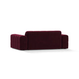 Jennifer 2-Sitzer Sofa aus Samt in Burgundy (Venus 2932), 178x102 cm von Micadoni – Bild 4