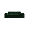 Jennifer 2-Sitzer Sofa aus Samt in Flaschengrün (Bluvel 78), 178x102 cm von Micadoni – Bild 1