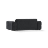 Jennifer 2-Sitzer Sofa aus Samt in Grau (Bluvel 14), 178x102 cm von Micadoni – Bild 4