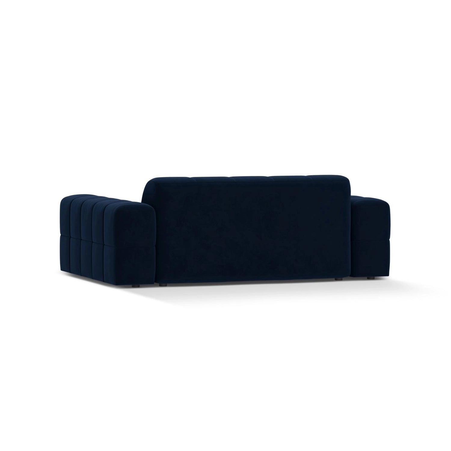 Jennifer 2-Sitzer Sofa aus Samt in Königsblau (Bluvel 86), 178x102 cm von Micadoni – Bild 4