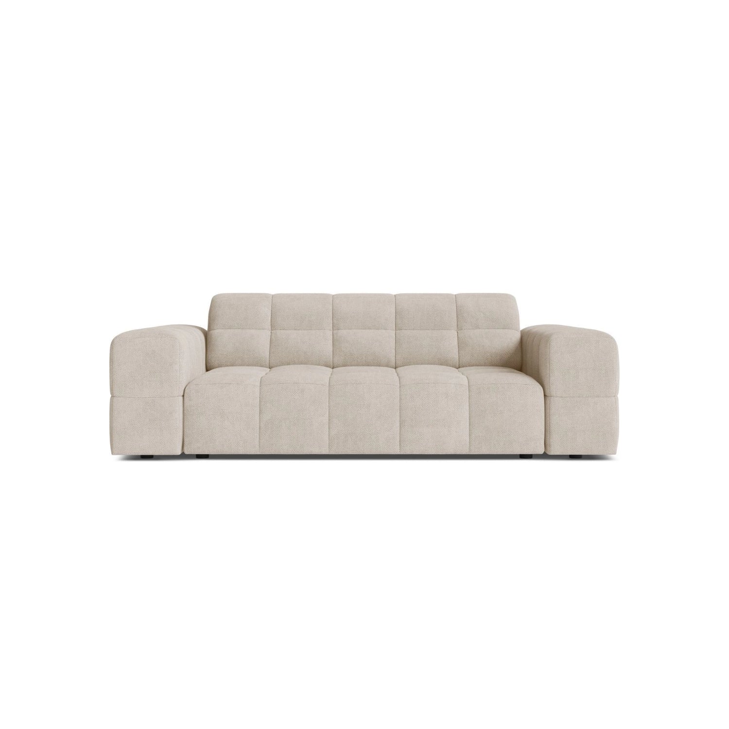Jennifer 2-Sitzer Sofa aus Samt oder Chenille, 178x102 cm von Micadoni – Bild 1