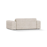 Jennifer 2-Sitzer Sofa aus Samt oder Chenille, 178x102 cm von Micadoni – Bild 4