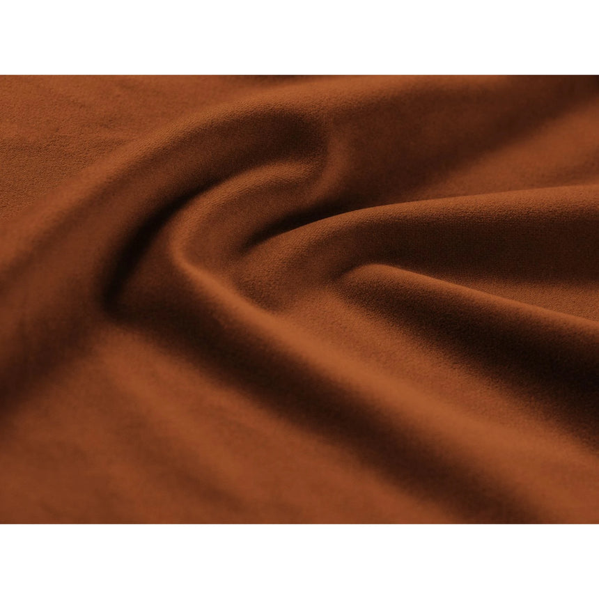 Jennifer 4-Sitzer Ecksofa, Linke Seite, aus Samt in Terrakotta (Bluvel 4215), 234x167 cm von Micadoni – Bild 5