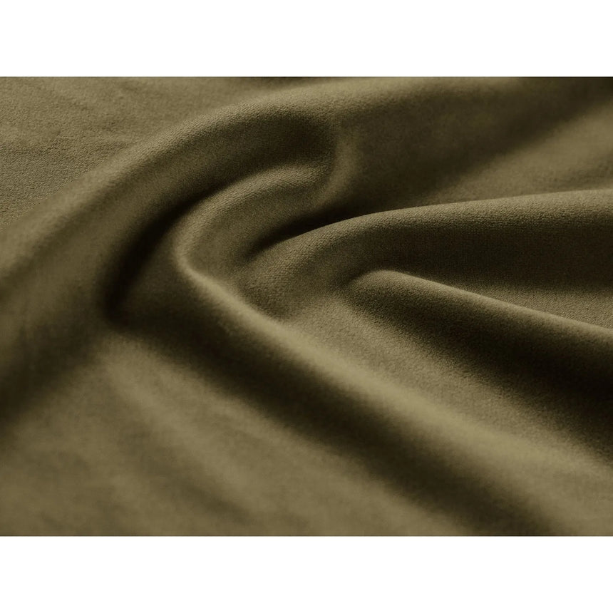 Jennifer 4-Sitzer Ecksofa, Rechte Seite, aus Samt in Grün (Bluvel 77), 234x167 cm von Micadoni – Bild 5