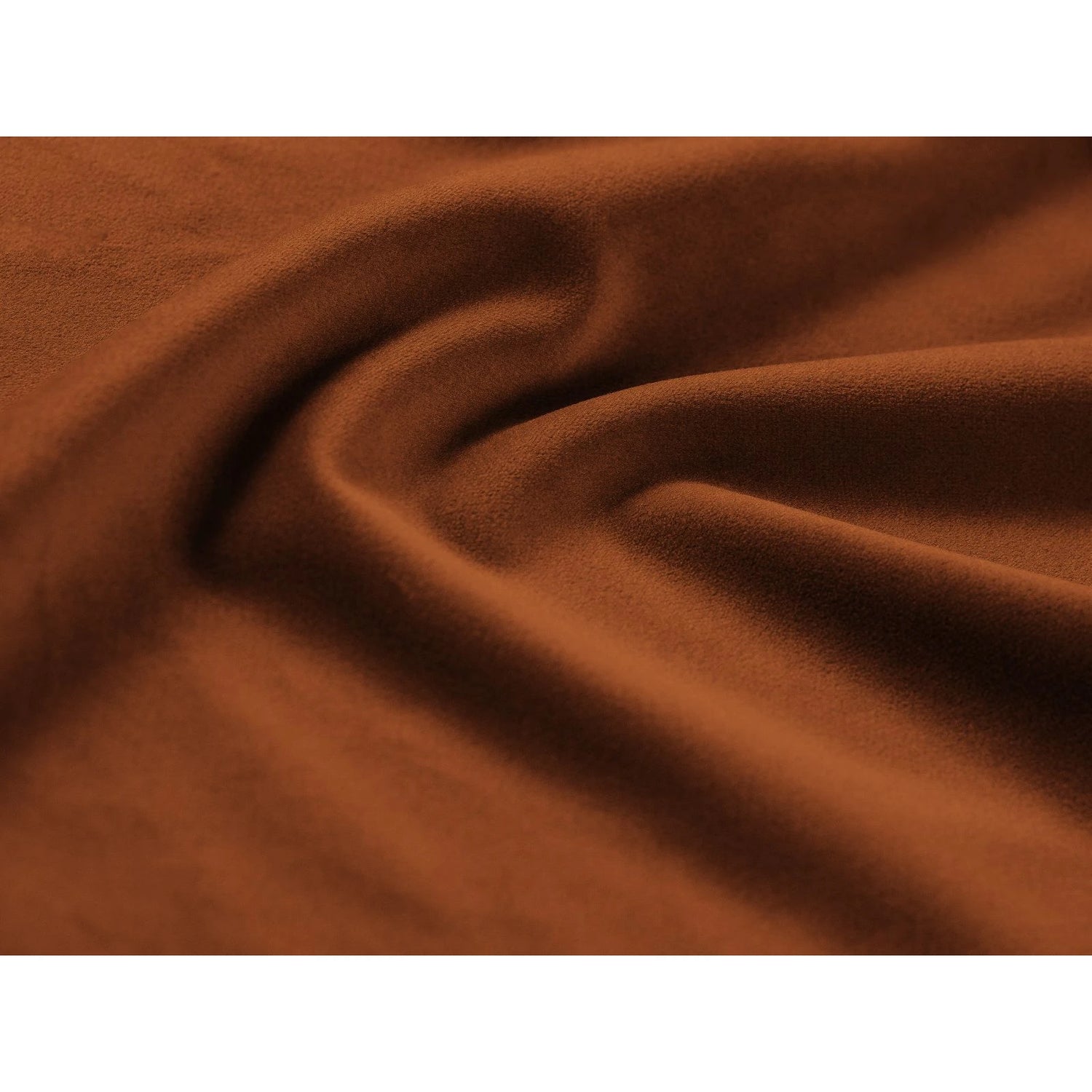 Jennifer 4-Sitzer Ecksofa, Rechte Seite, aus Samt in Terrakotta (Bluvel 4215), 234x167 cm von Micadoni – Bild 5