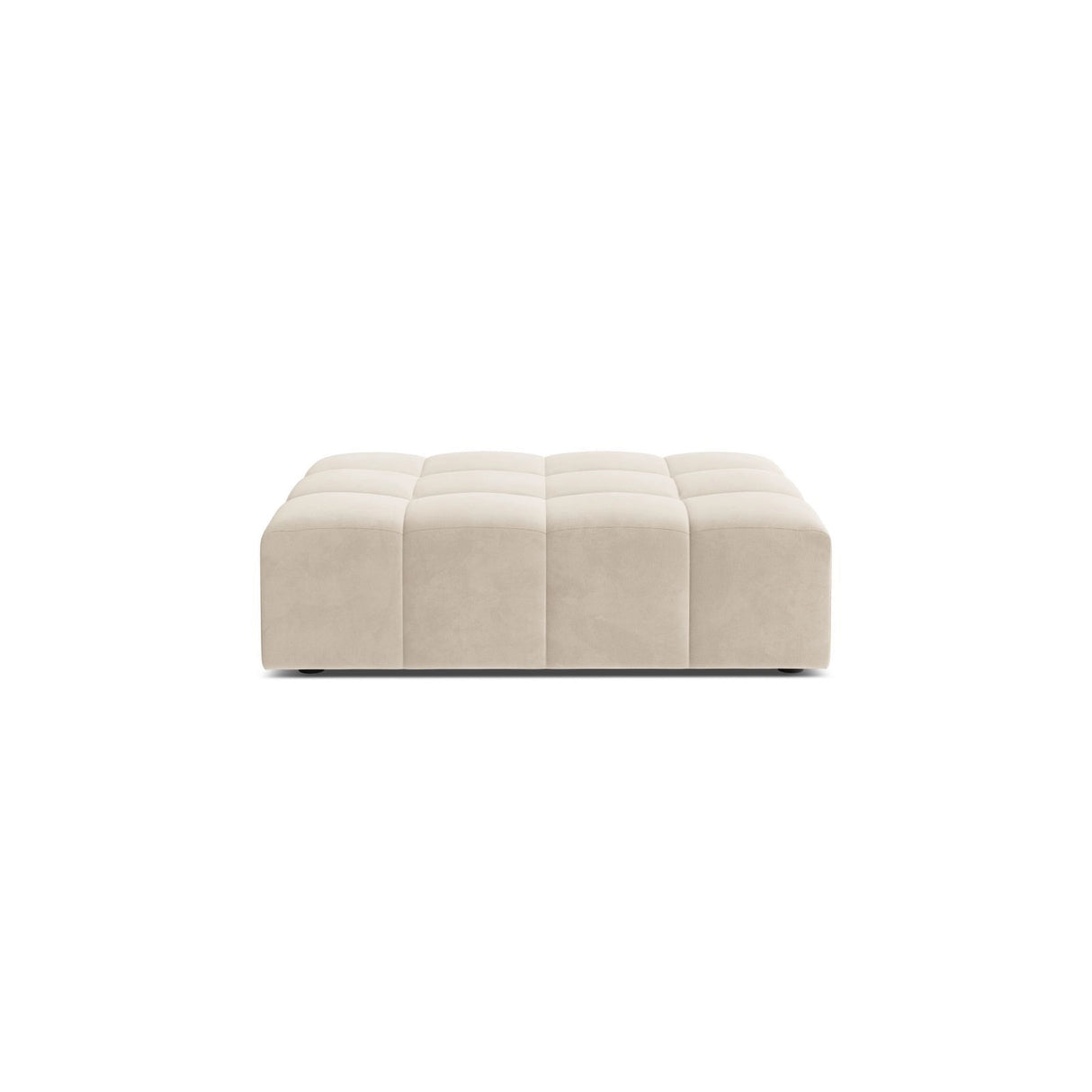 Jennifer Pouf aus Samt, 102x80 cm von Micadoni – Bild 1
