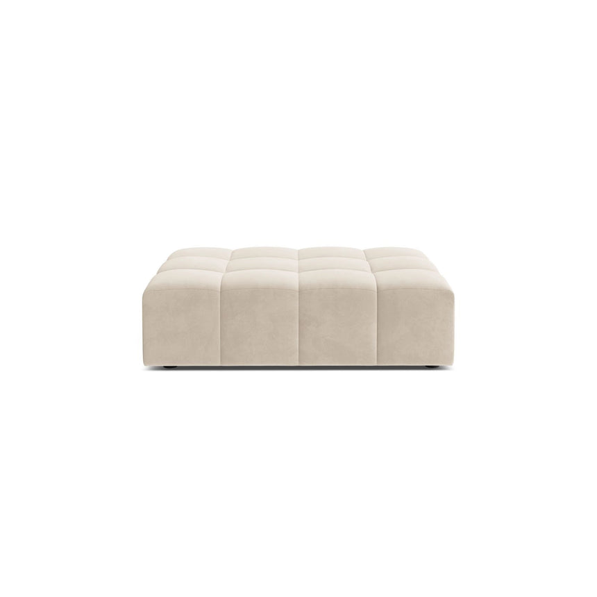 Jennifer Pouf aus Samt, 102x80 cm von Micadoni – Bild 1