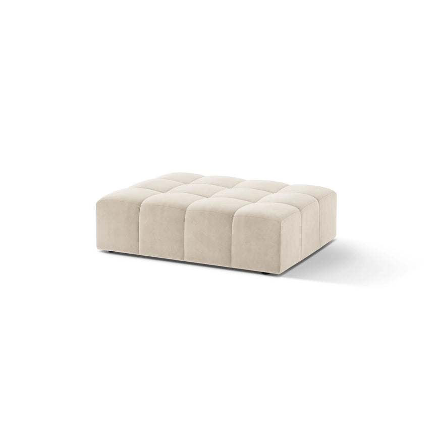 Jennifer Pouf aus Samt, 102x80 cm von Micadoni – Bild 3