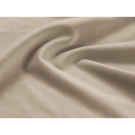 Jennifer Pouf aus Samt in Dunkelbeige (Bluvel 30), 102x80 cm von Micadoni – Bild 4