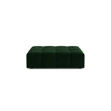 Jennifer Pouf aus Samt in Flaschengrün (Bluvel 78), 102x80 cm von Micadoni – Bild 1