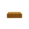 Jennifer Pouf aus Samt in Gelb (Bluvel 68), 102x80 cm von Micadoni – Bild 1