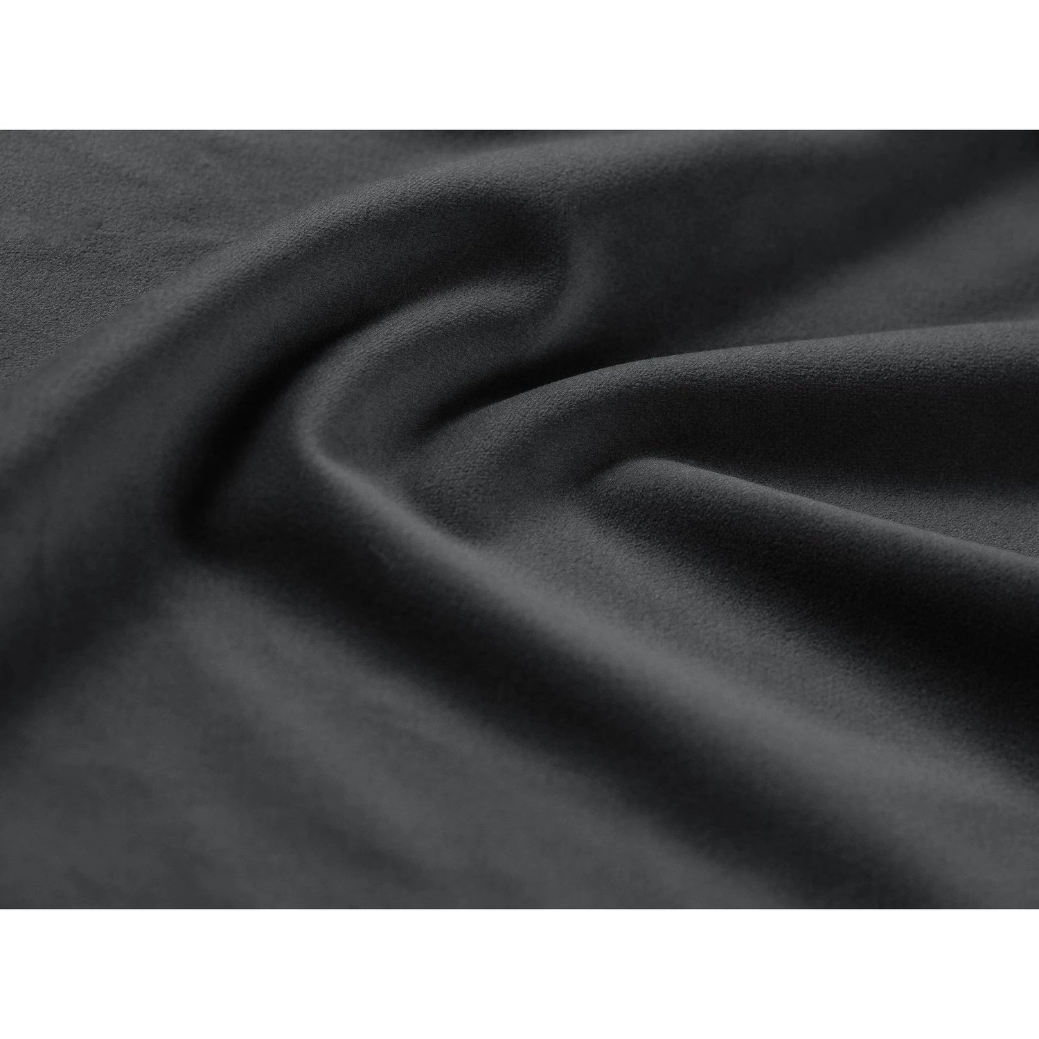 Jennifer Pouf aus Samt in Grau (Bluvel 14), 102x80 cm von Micadoni – Bild 4