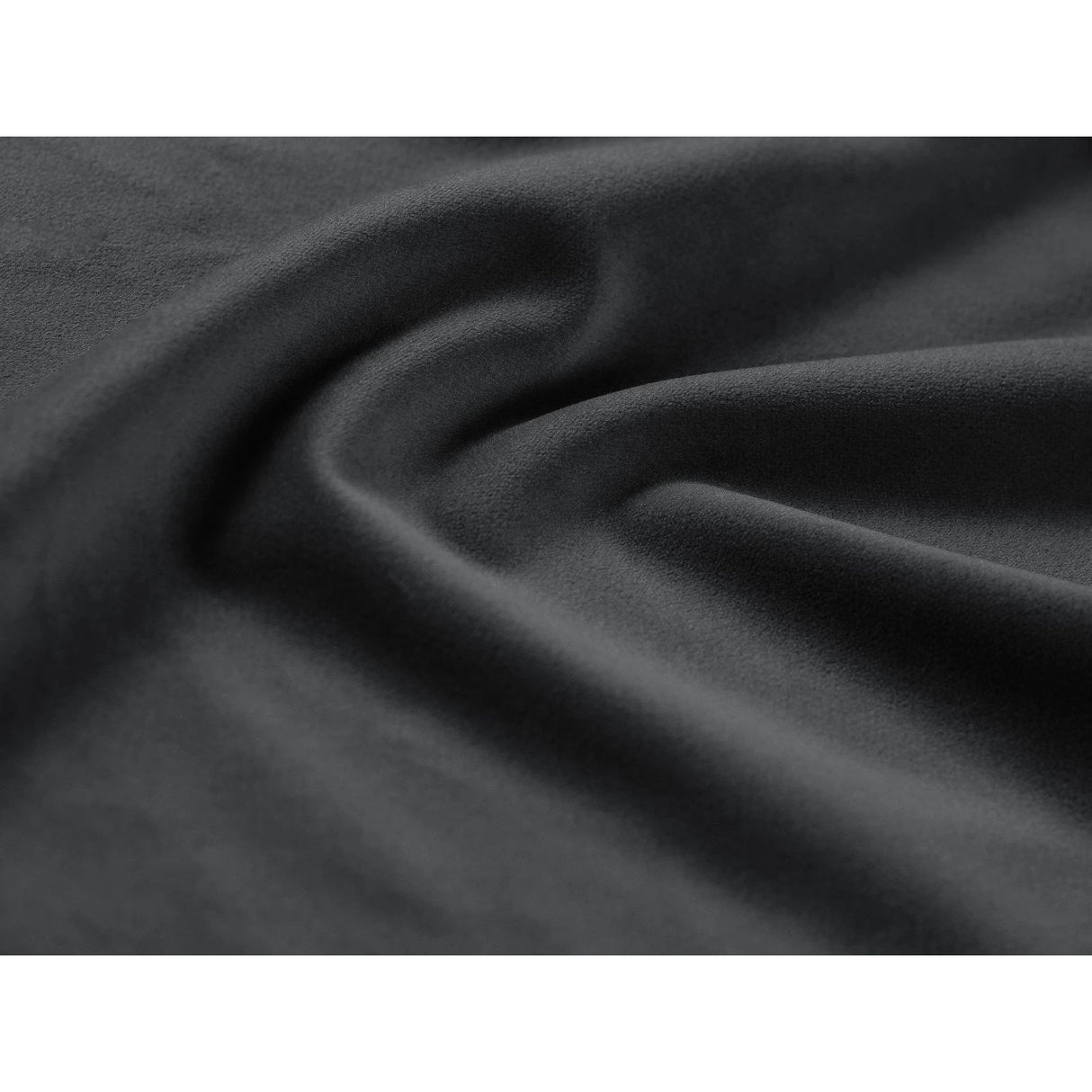 Jennifer Pouf aus Samt in Grau (Bluvel 14), 102x80 cm von Micadoni – Bild 4