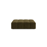 Jennifer Pouf aus Samt in Grün (Bluvel 77), 102x80 cm von Micadoni – Bild 1