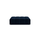 Jennifer Pouf aus Samt in Königsblau (Bluvel 86), 102x80 cm von Micadoni – Bild 1
