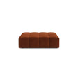 Jennifer Pouf aus Samt in Terrakotta (Bluvel 4215), 102x80 cm von Micadoni – Bild 1