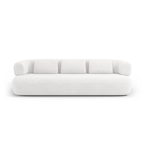 Jenny 3-Sitzer Sofa aus Boucle in Elfenbein (Now or Never 01), 200x90 cm von Micadoni – Bild 1