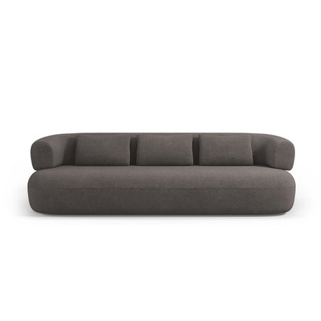 Jenny 3-Sitzer Sofa aus Boucle in Grau (Now or Never 92), 200x90 cm von Micadoni – Bild 1