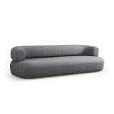 Jenny 3-Sitzer Sofa aus Chenille in Dunkelgrau (Perfect Harmony 90), 200x90 cm von Micadoni – Bild 5