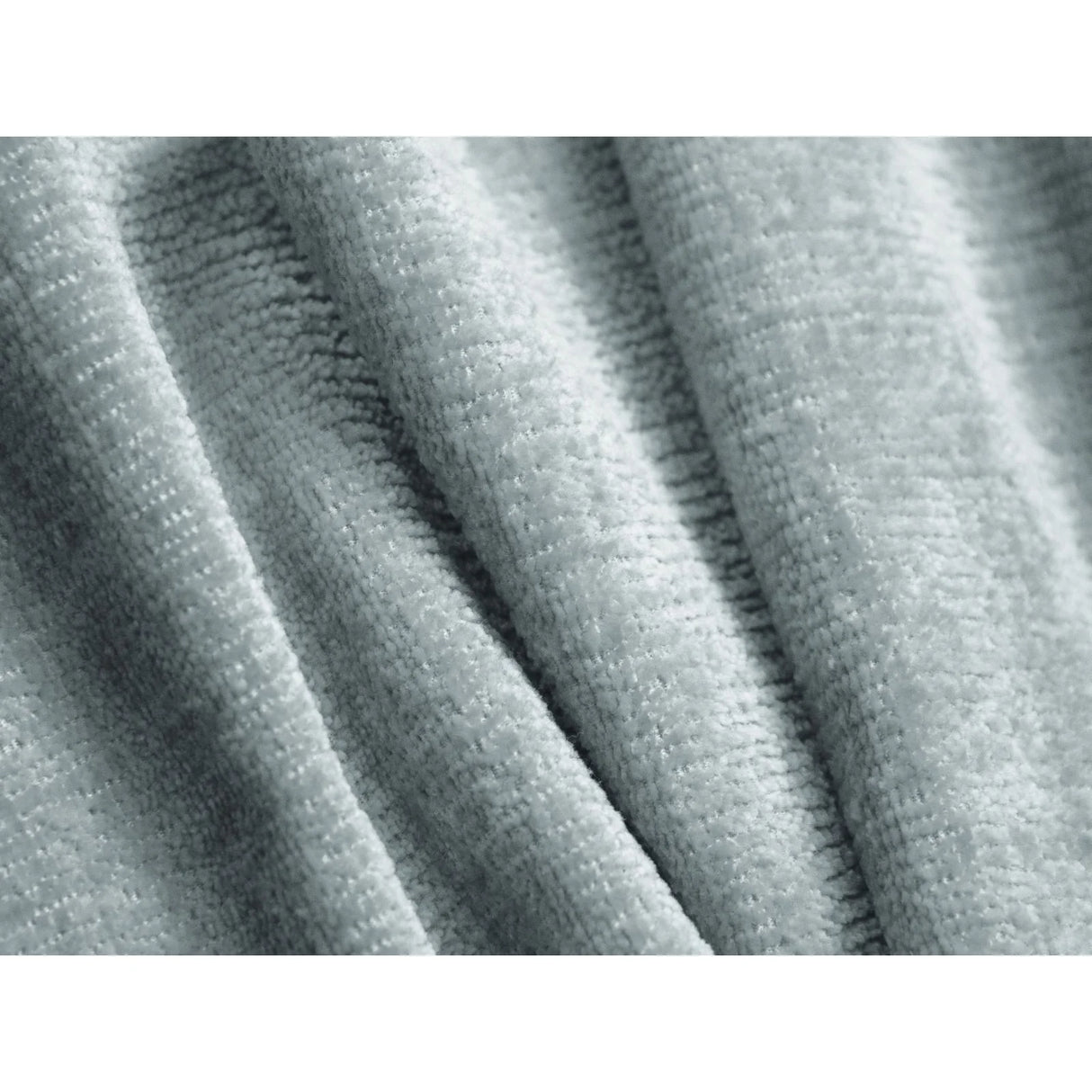 Jenny 3-Sitzer Sofa aus Chenille in Hellblau (Perfect Harmony 72), 200x90 cm von Micadoni – Bild 6