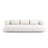 Jenny 3-Sitzer Sofa aus Samt, Chenille oder Boucle, 200x90 cm von Micadoni – Bild 1