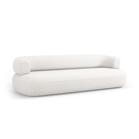 Jenny 3-Sitzer Sofa aus Samt, Chenille oder Boucle, 200x90 cm von Micadoni – Bild 5