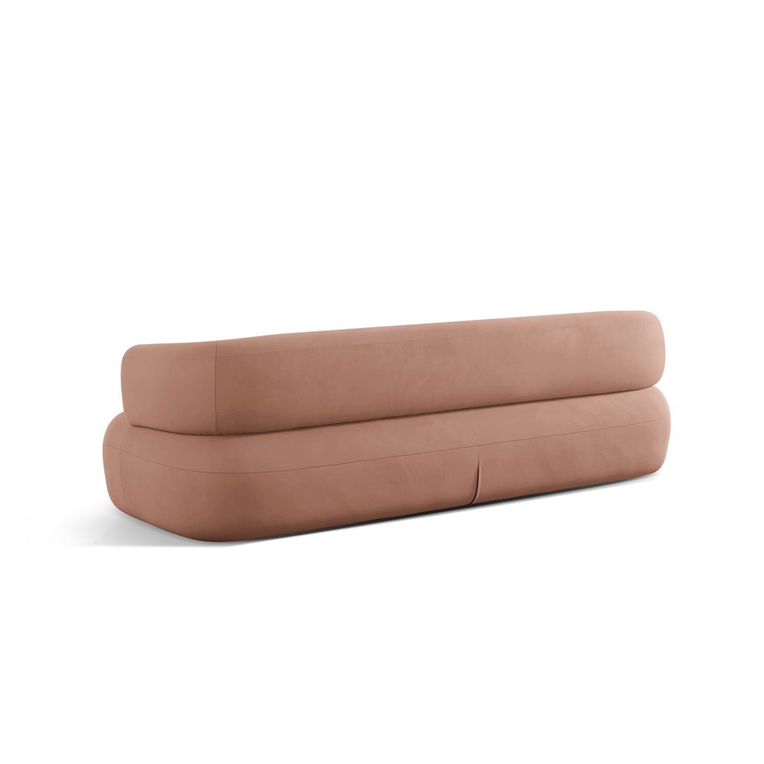Jenny 3-Sitzer Sofa aus Samt in Rosa (Salvador 11), 200x90 cm von Micadoni – Bild 6