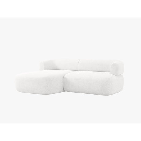 Jenny 5-Sitzer Ecksofa, Linke Seite, aus Boucle in Elfenbein (Now or Never 01), 200x145 cm von Micadoni – Bild 3