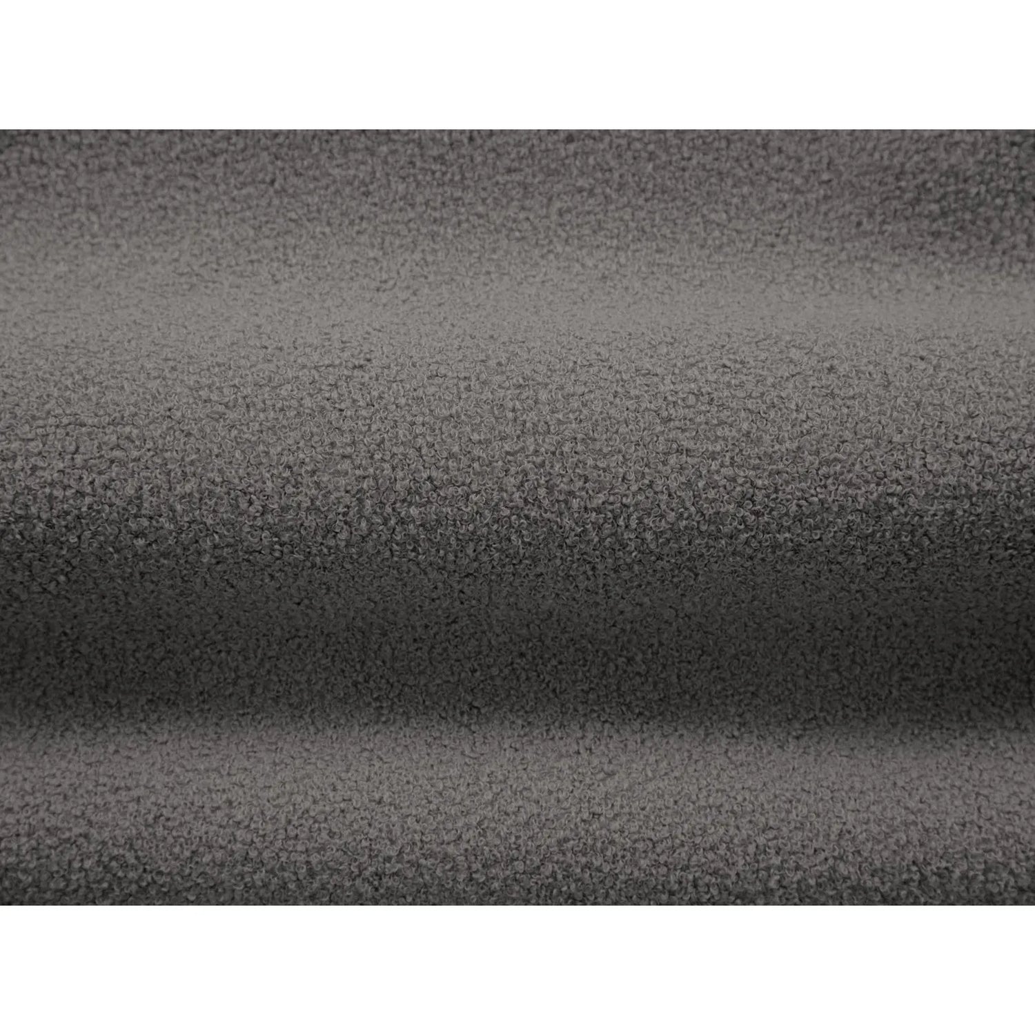Jenny 5-Sitzer Ecksofa, Linke Seite, aus Boucle in Grau (Now or Never 92), 200x145 cm von Micadoni – Bild 5