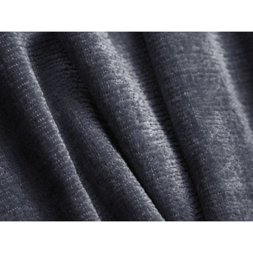 Jenny 5-Sitzer Ecksofa, Linke Seite, aus Chenille in Dunkelblau (Perfect Harmony 77), 225x145 cm von Micadoni – Bild 5
