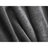 Jenny 5-Sitzer Ecksofa, Linke Seite, aus Chenille in Dunkelgrau (Perfect Harmony 90), 225x145 cm von Micadoni – Bild 5
