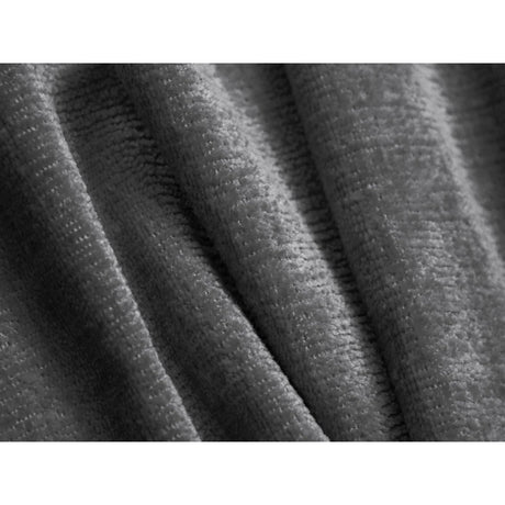 Jenny 5-Sitzer Ecksofa, Linke Seite, aus Chenille in Dunkelgrau (Perfect Harmony 90), 225x145 cm von Micadoni – Bild 5