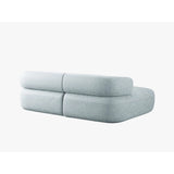 Jenny 5-Sitzer Ecksofa, Linke Seite, aus Chenille in Hellblau (Perfect Harmony 72), 200x145 cm von Micadoni – Bild 4