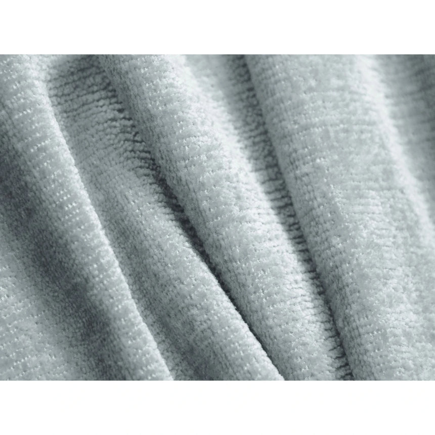 Jenny 5-Sitzer Ecksofa, Linke Seite, aus Chenille in Hellblau (Perfect Harmony 72), 225x145 cm von Micadoni – Bild 5