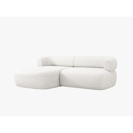 Jenny 5-Sitzer Ecksofa, Linke Seite, aus Samt, Chenille oder Boucle, 200x145 cm von Micadoni – Bild 3
