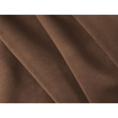 Jenny 5-Sitzer Ecksofa, Linke Seite, aus Samt in Schokolade (Salvador 4), 225x145 cm von Micadoni – Bild 5
