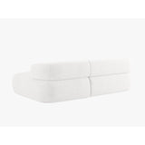 Jenny 5-Sitzer Ecksofa, Rechte Seite, aus Boucle in Elfenbein (Now or Never 01), 225x145 cm von Micadoni – Bild 4