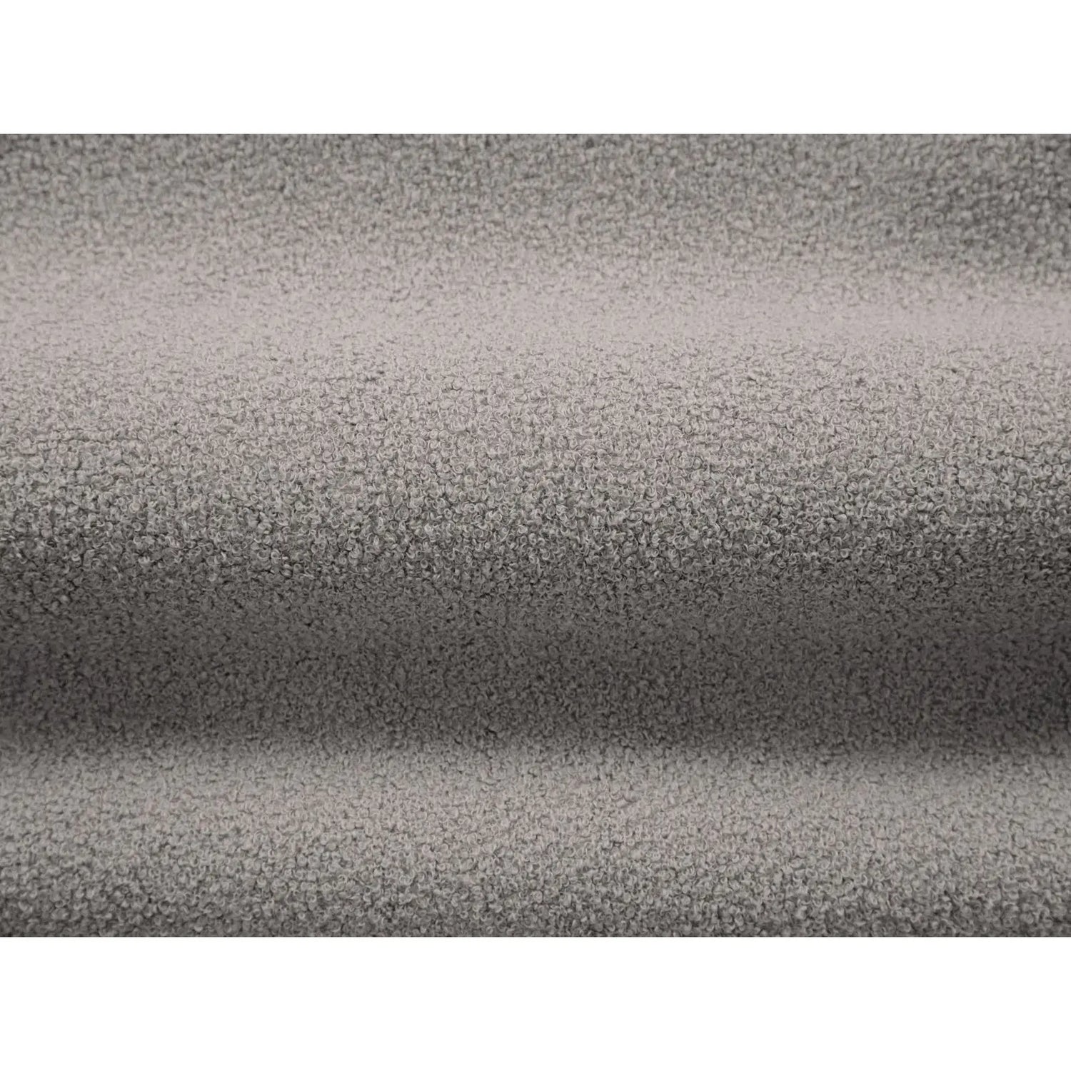 Jenny 5-Sitzer Ecksofa, Rechte Seite, aus Boucle in Hellgrau (Now or Never 83), 200x145 cm von Micadoni – Bild 5