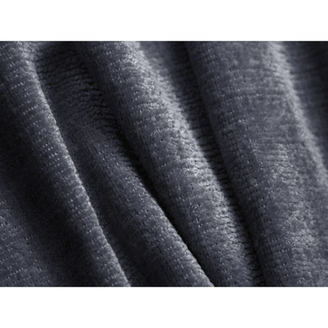 Jenny 5-Sitzer Ecksofa, Rechte Seite, aus Chenille in Dunkelblau (Perfect Harmony 77), 225x145 cm von Micadoni – Bild 5