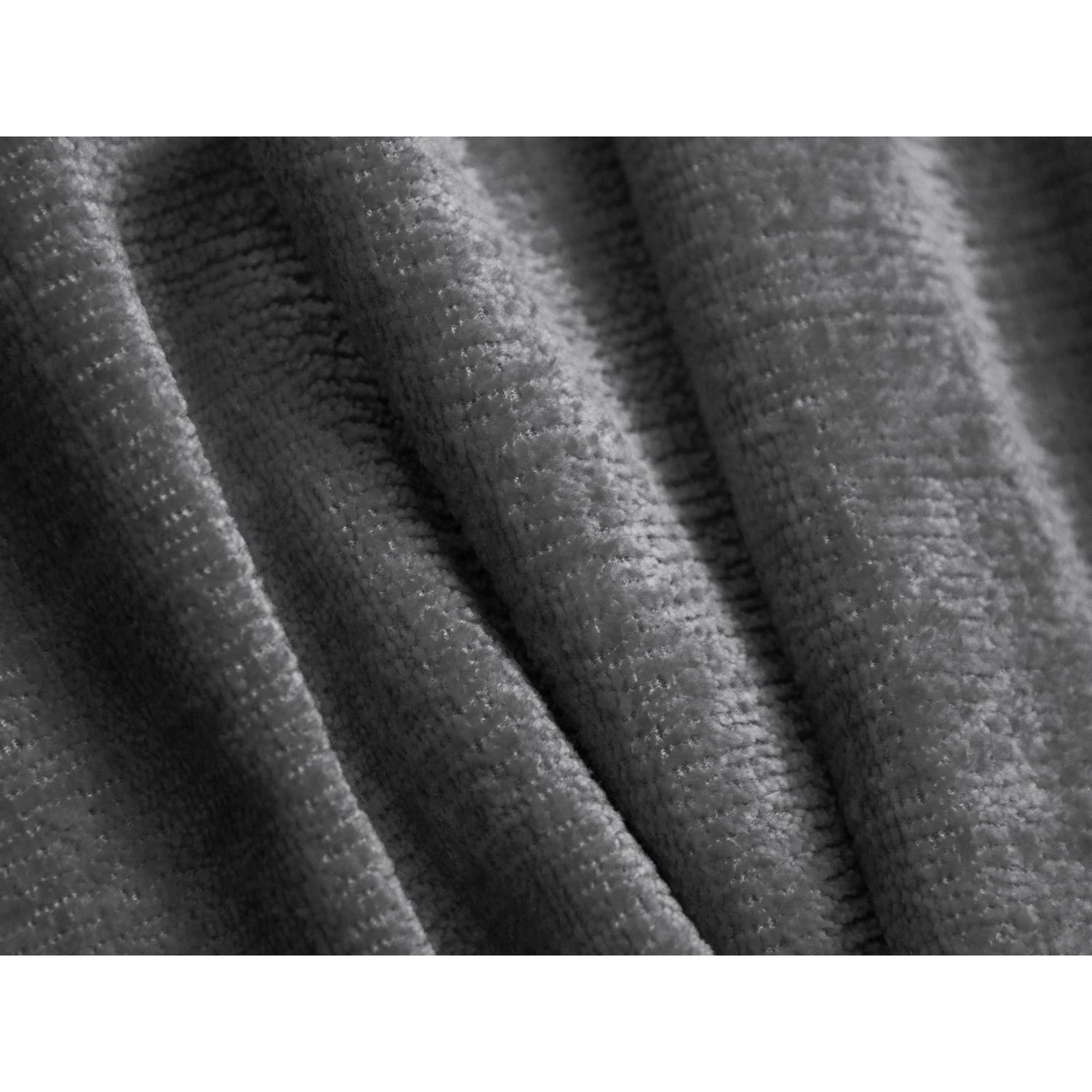Jenny 5-Sitzer Ecksofa, Rechte Seite, aus Chenille in Dunkelgrau (Perfect Harmony 90), 200x145 cm von Micadoni – Bild 5